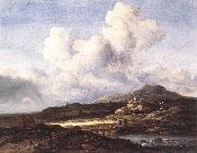 Jacob van Ruisdael Ray of Sunlight oil painting artist